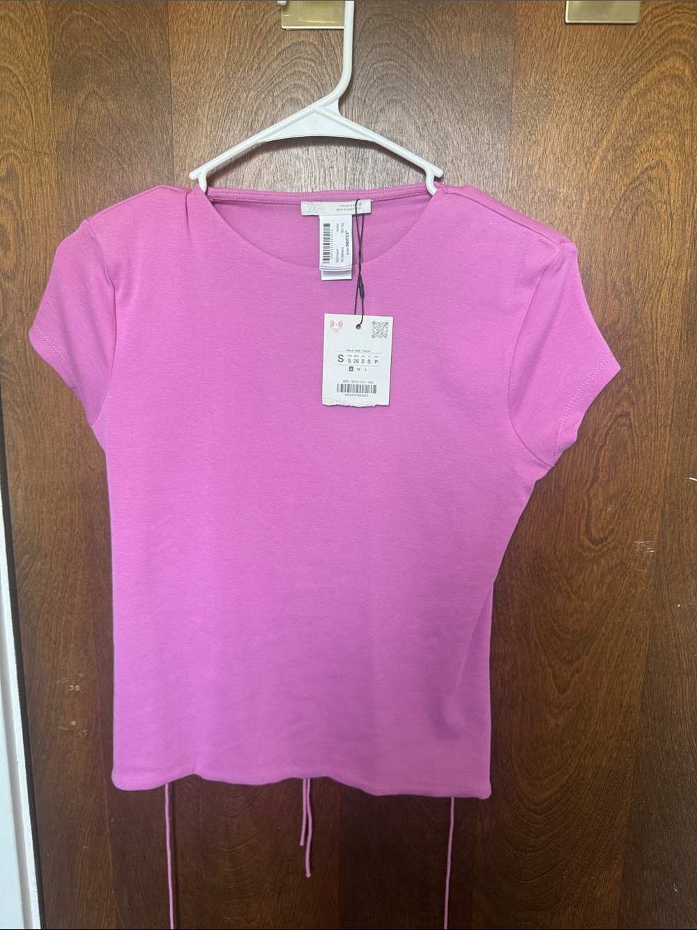 NWT Zara Open Back Top